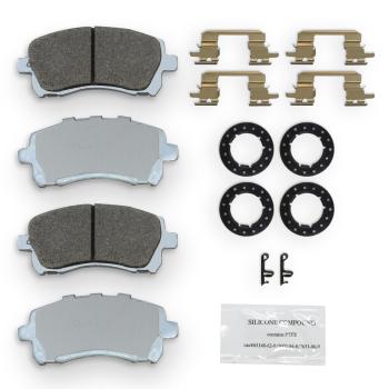 1998 Subaru Legacy Disc Brake Pad Front NRS Brakes NS721 image 1 of 1