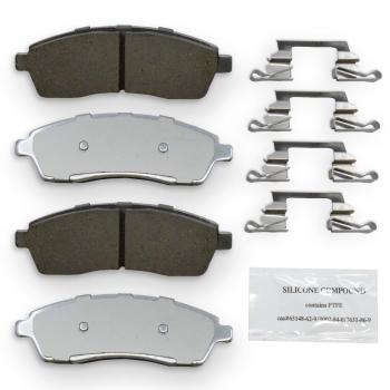 2000 Ford Excursion Disc Brake Pad Rear NRS Brakes NS757 image 1 of 1