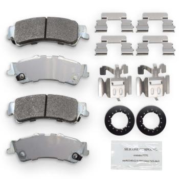 2003 Chevrolet Silverado 1500 Disc Brake Pad Rear NRS Brakes NS792A image 1 of 1