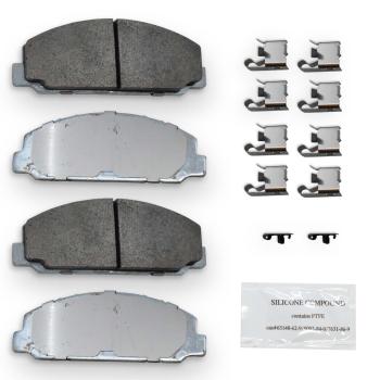 2013 Isuzu NQR Disc Brake Pad Front NRS Brakes NS827 image 1 of 1