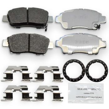 2000 Toyota Echo Disc Brake Pad Front NRS Brakes NS831 image 1 of 1