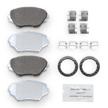 2001 Toyota RAV4 Disc Brake Pad Front NRS Brakes NS862 image 1 of 1