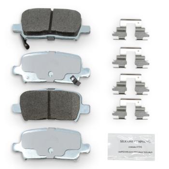 2004 Acura MDX Disc Brake Pad Rear NRS Brakes NS865 image 1 of 1