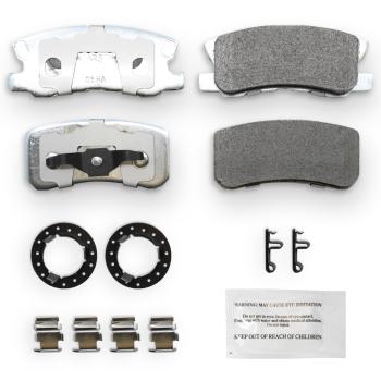 2000 Mitsubishi Montero Disc Brake Pad Rear NRS Brakes NS868 image 1 of 1