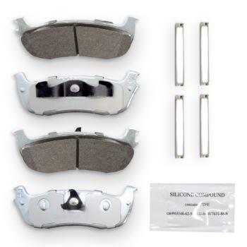 1998 Lincoln Navigator Disc Brake Pad Rear NRS Brakes NS879 image 1 of 1