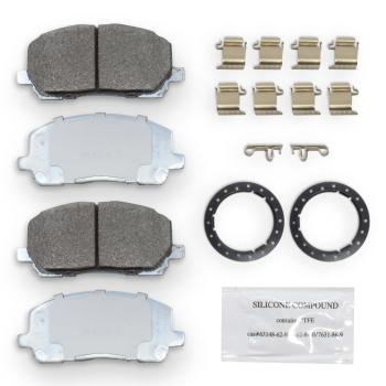 2002 Toyota Highlander Disc Brake Pad Front NRS Brakes NS884 image 1 of 1