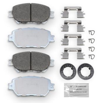 2010 Lexus IS250 Disc Brake Pad Front NRS Brakes NS908 image 1 of 1