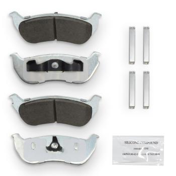2003 Jeep Wrangler Disc Brake Pad Rear NRS Brakes NS964 image 1 of 1