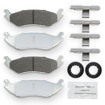 2009 Chrysler Aspen Disc Brake Pad Rear NRS Brakes NS967 image 1 of 1