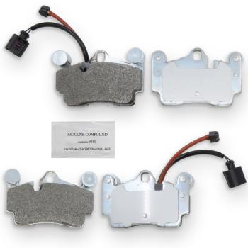 2010 Porsche Cayenne Disc Brake Pad Rear NRS Brakes NS978 image 1 of 1