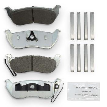 2007 Mercury Mountaineer Disc Brake Pad Rear NRS Brakes NS981 image 1 of 1