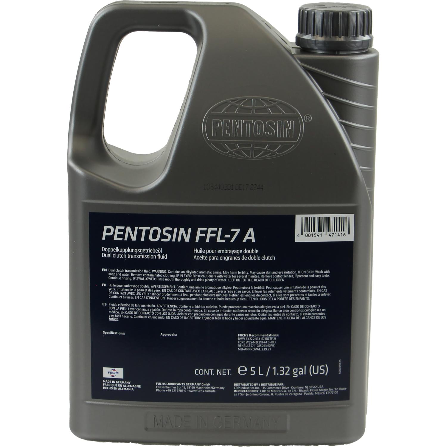 Pentosin 1060207 - Dual Clutch Transmission Fluid Pentosin 1060207 Dual Clutch Transmission Fluid product image 1 of 6