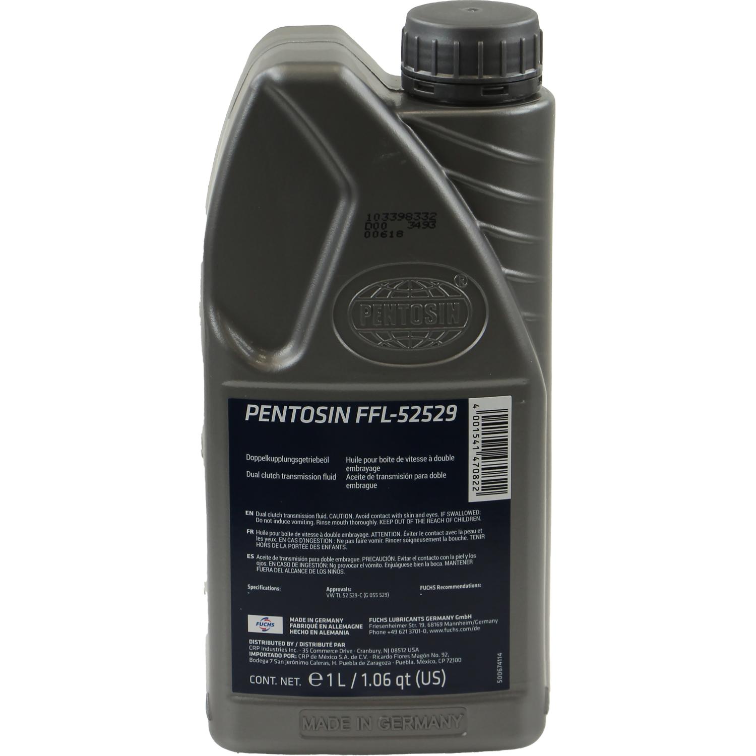 Pentosin 1070107 - Dual Clutch Transmission Fluid Pentosin 1070107 Dual Clutch Transmission Fluid product image 1 of 6