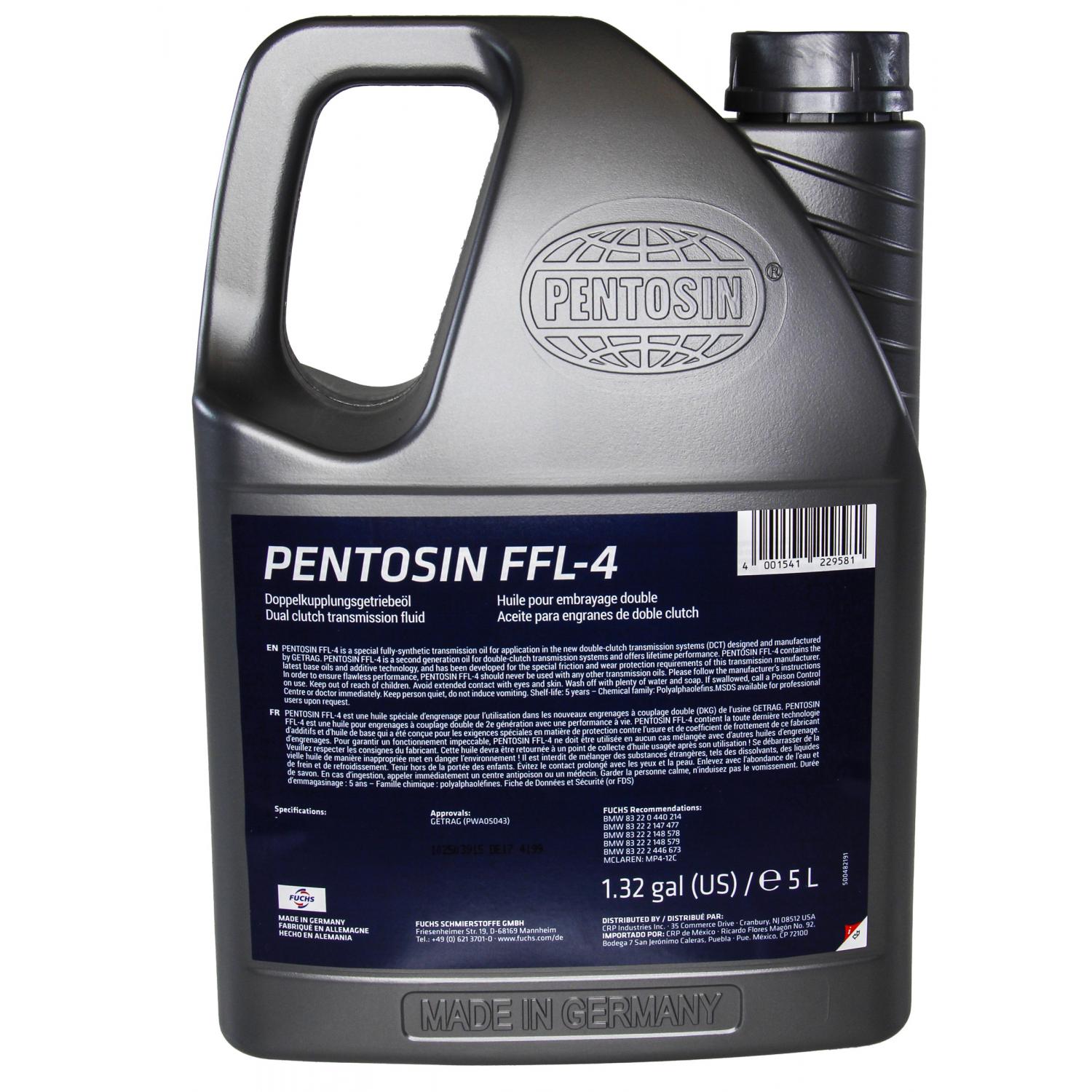 Pentosin 1080207 - Auto Trans Fluid Pentosin 1080207 Auto Trans Fluid product image 1 of 6
