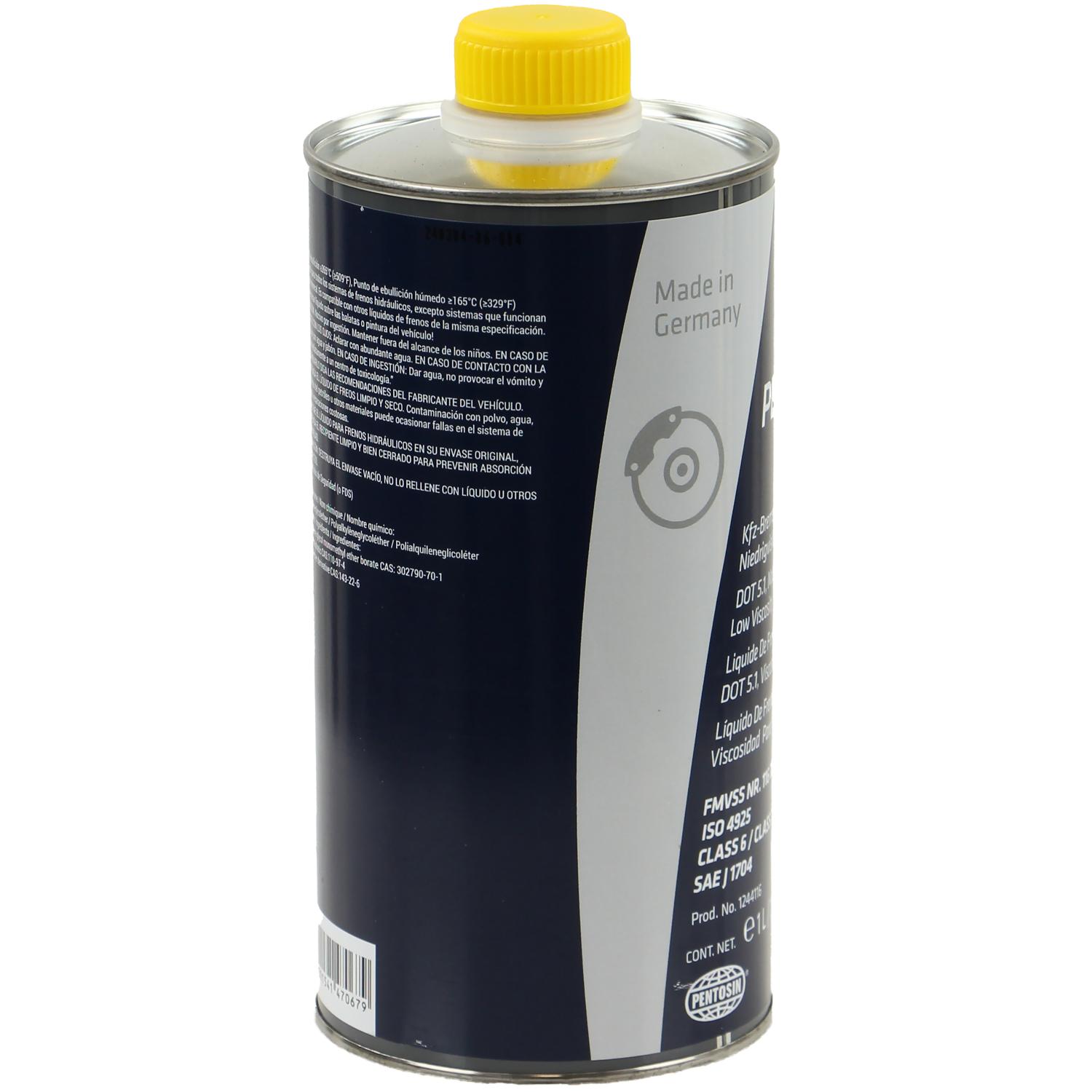 Pentosin 1244116 Brake Fluid product image 5 of 7