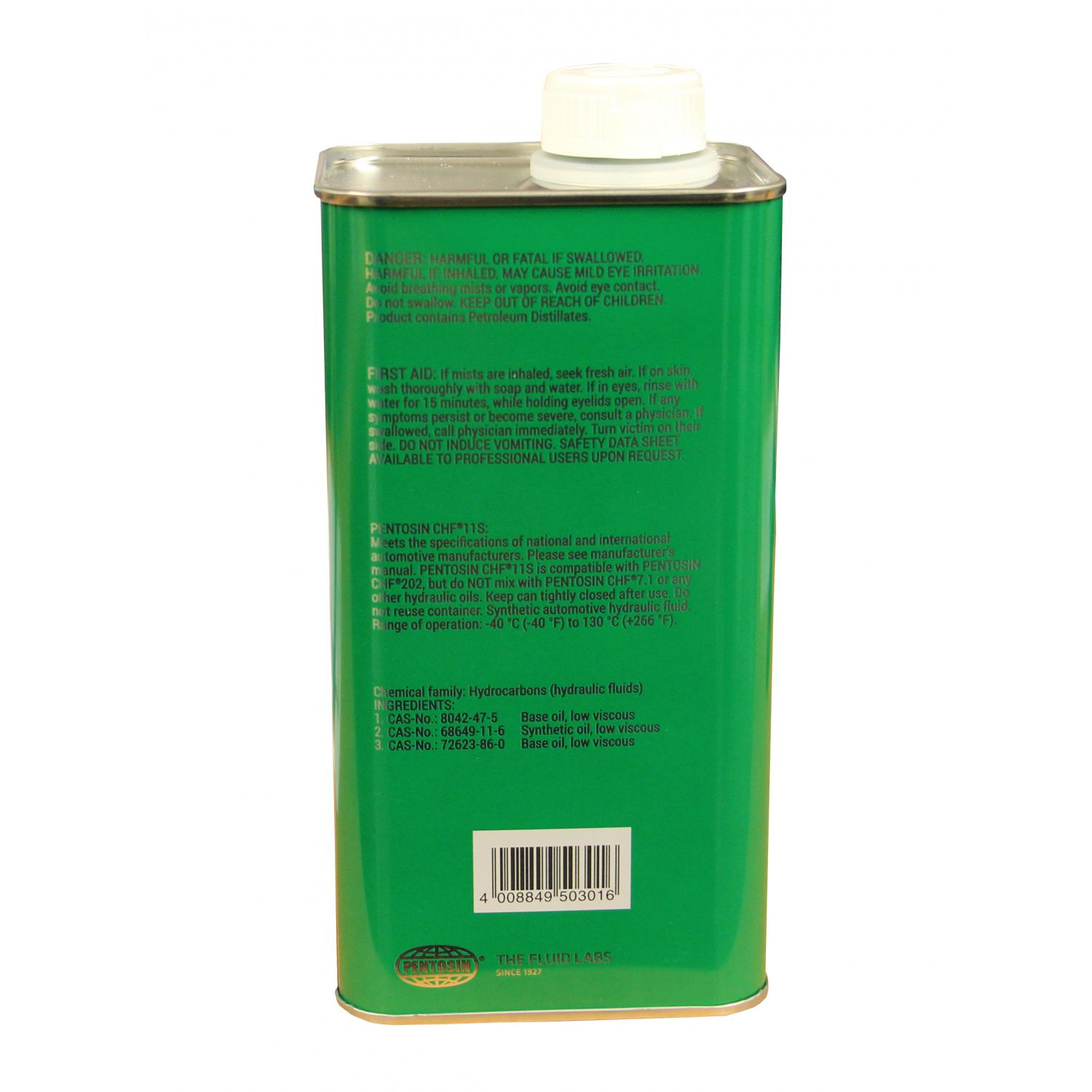 Pentosin 1405116 Convertible Top Hydraulic Pump Fluid product image 1 of 6