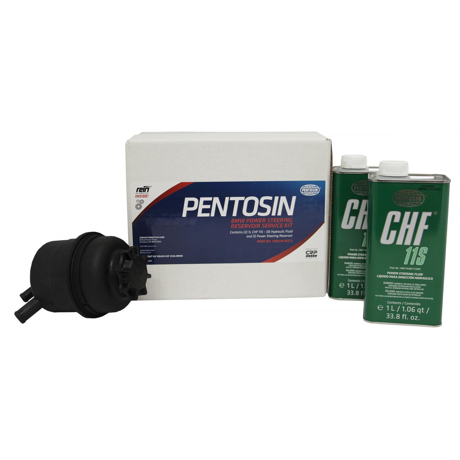 Pentosin 1405116KIT3 - Power Steering Fluid Pentosin 1405116KIT3 Power Steering Fluid product image 1 of 1