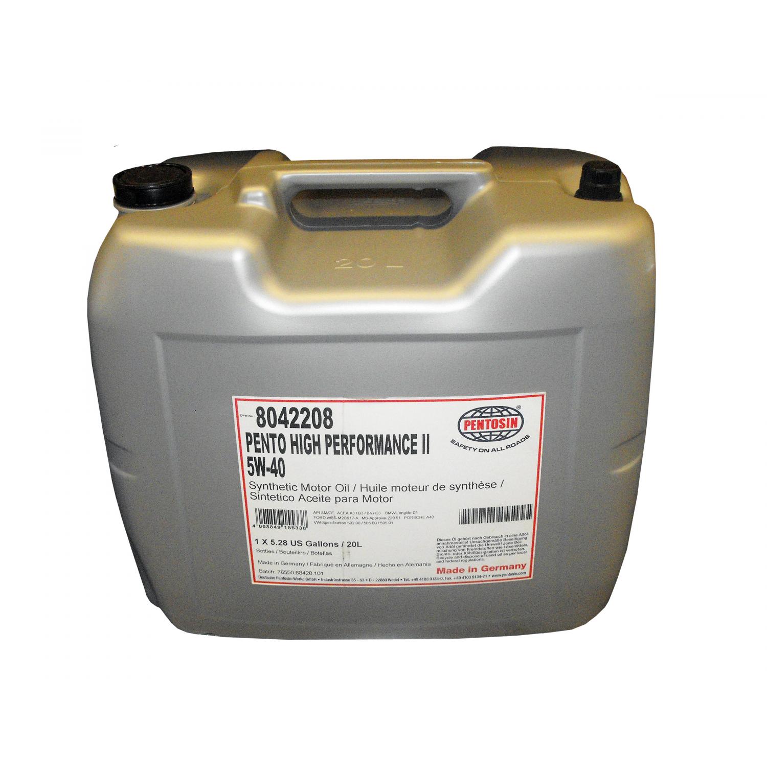 Pentosin 8042208 - Engine Oil Pentosin 8042208 Engine Oil product image 1 of 1