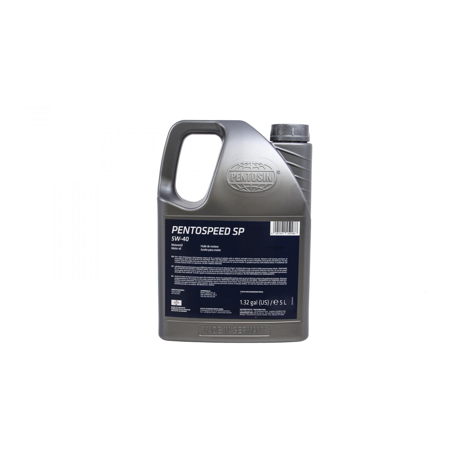 Pentosin 8044206 - Engine Oil Pentosin 8044206 Engine Oil product image 1 of 6