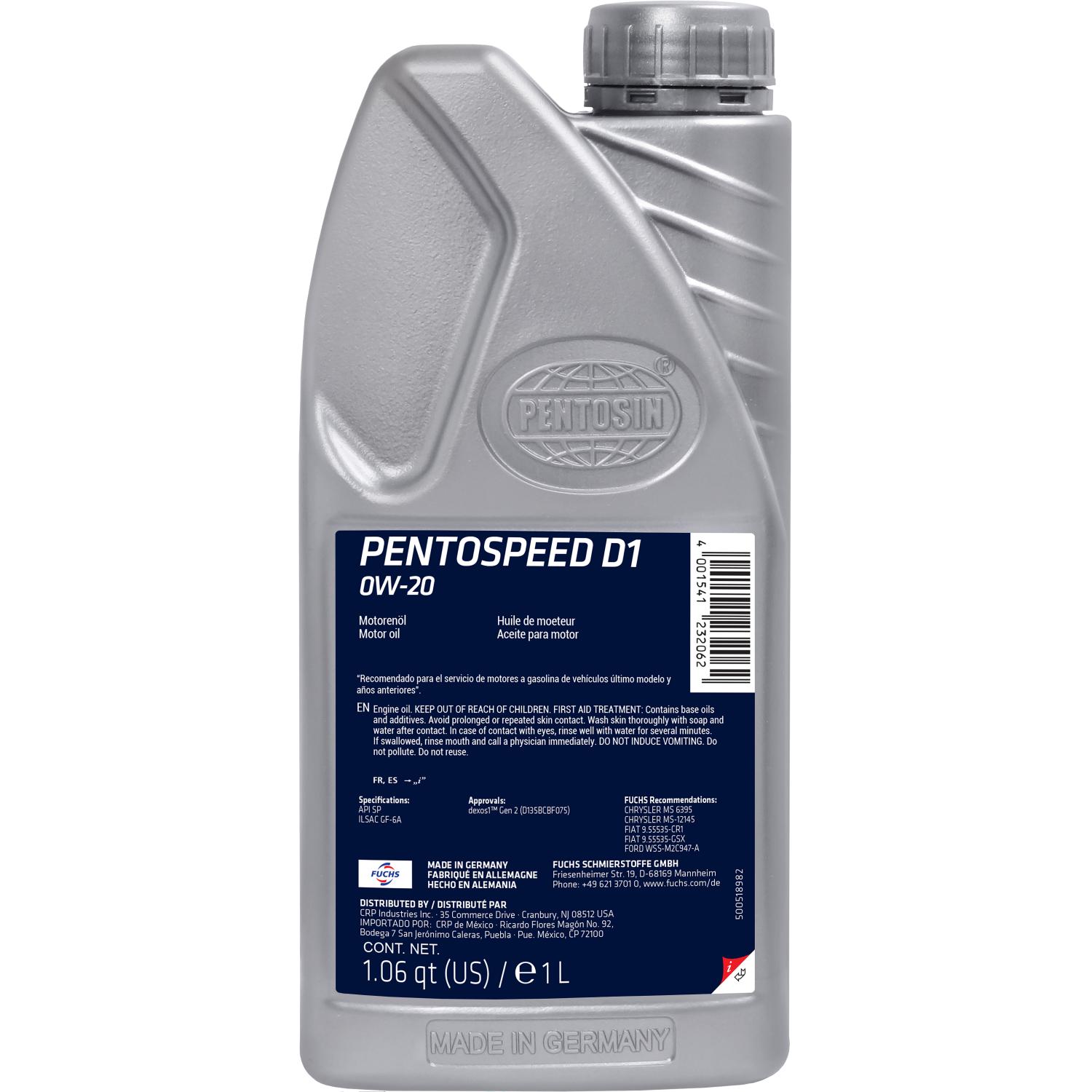 Pentosin 8044210 - Engine Oil Pentosin 8044210 Engine Oil product image 1 of 2
