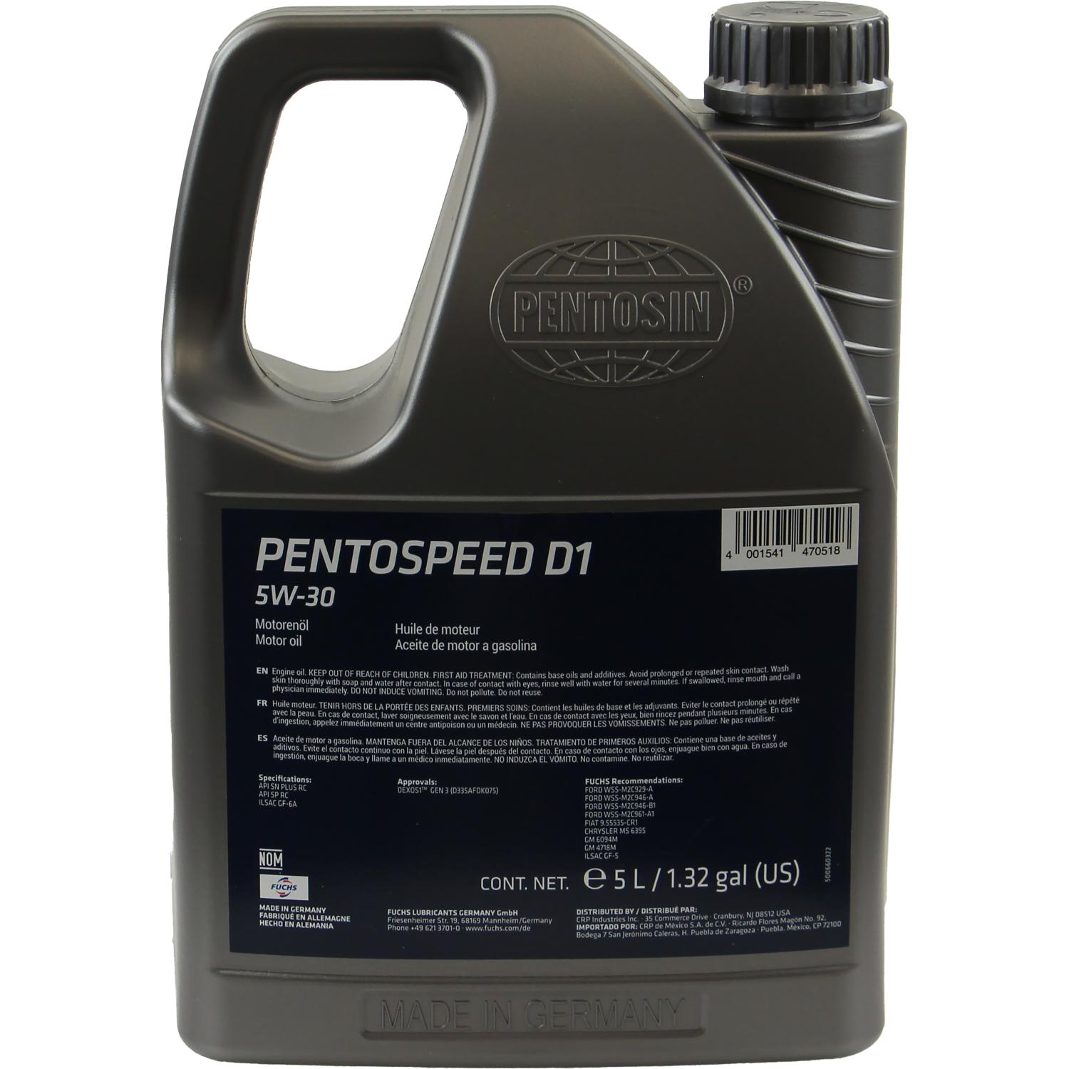 Pentosin 8044216 - Engine Oil Pentosin 8044216 Engine Oil product image 1 of 6
