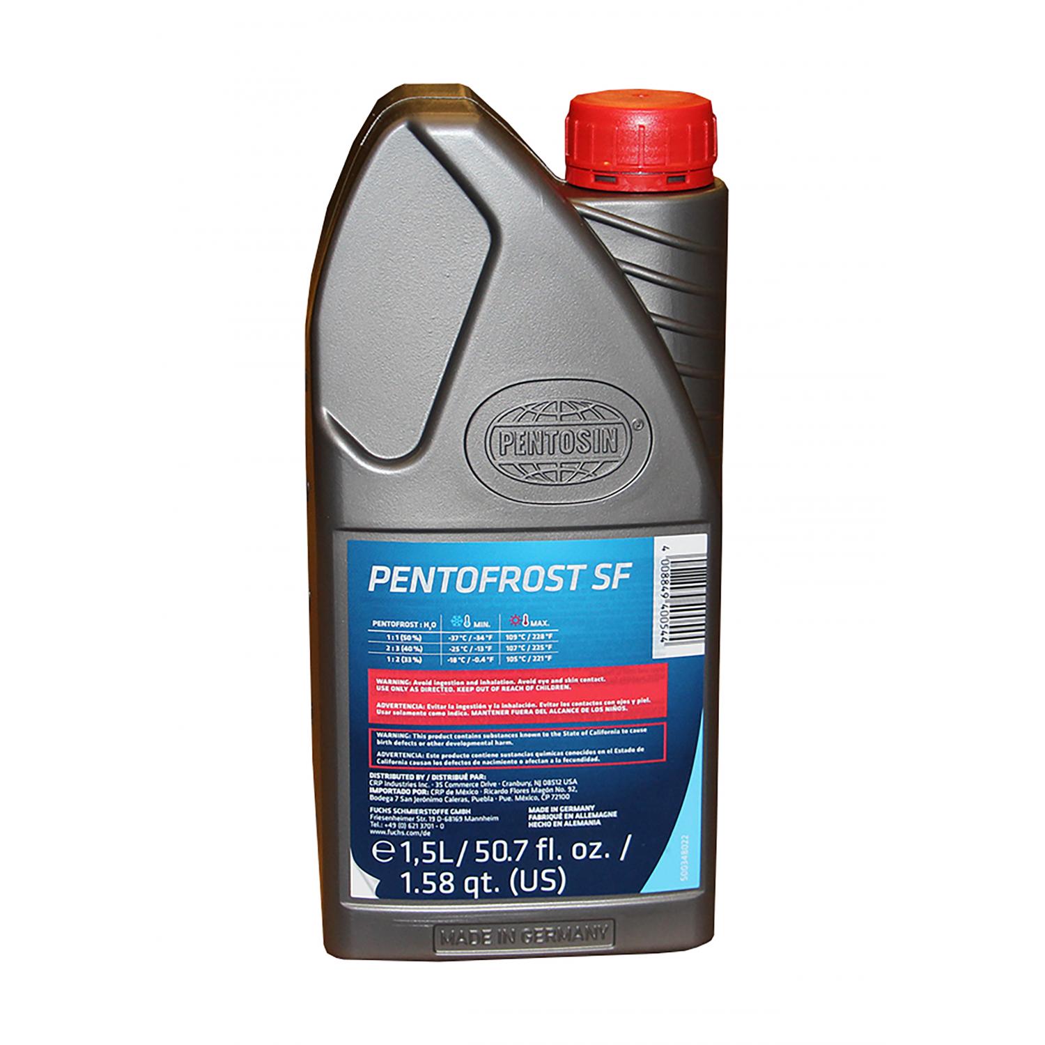 Pentosin 8114107 - Engine Coolant / Antifreeze Pentosin 8114107 Antifreeze Coolant product image 1 of 6