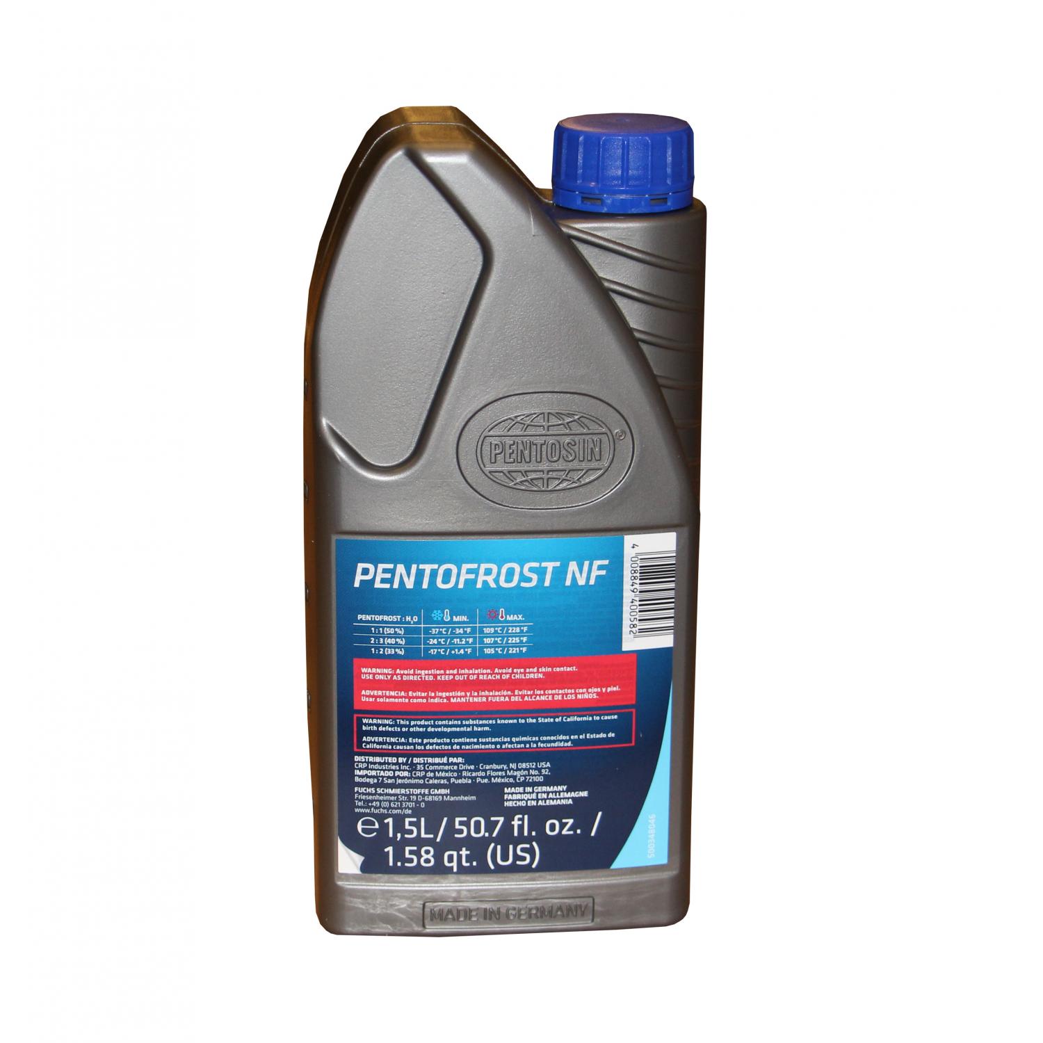 Pentosin 8114117 - Engine Coolant / Antifreeze Pentosin 8114117 Antifreeze Coolant product image 1 of 6