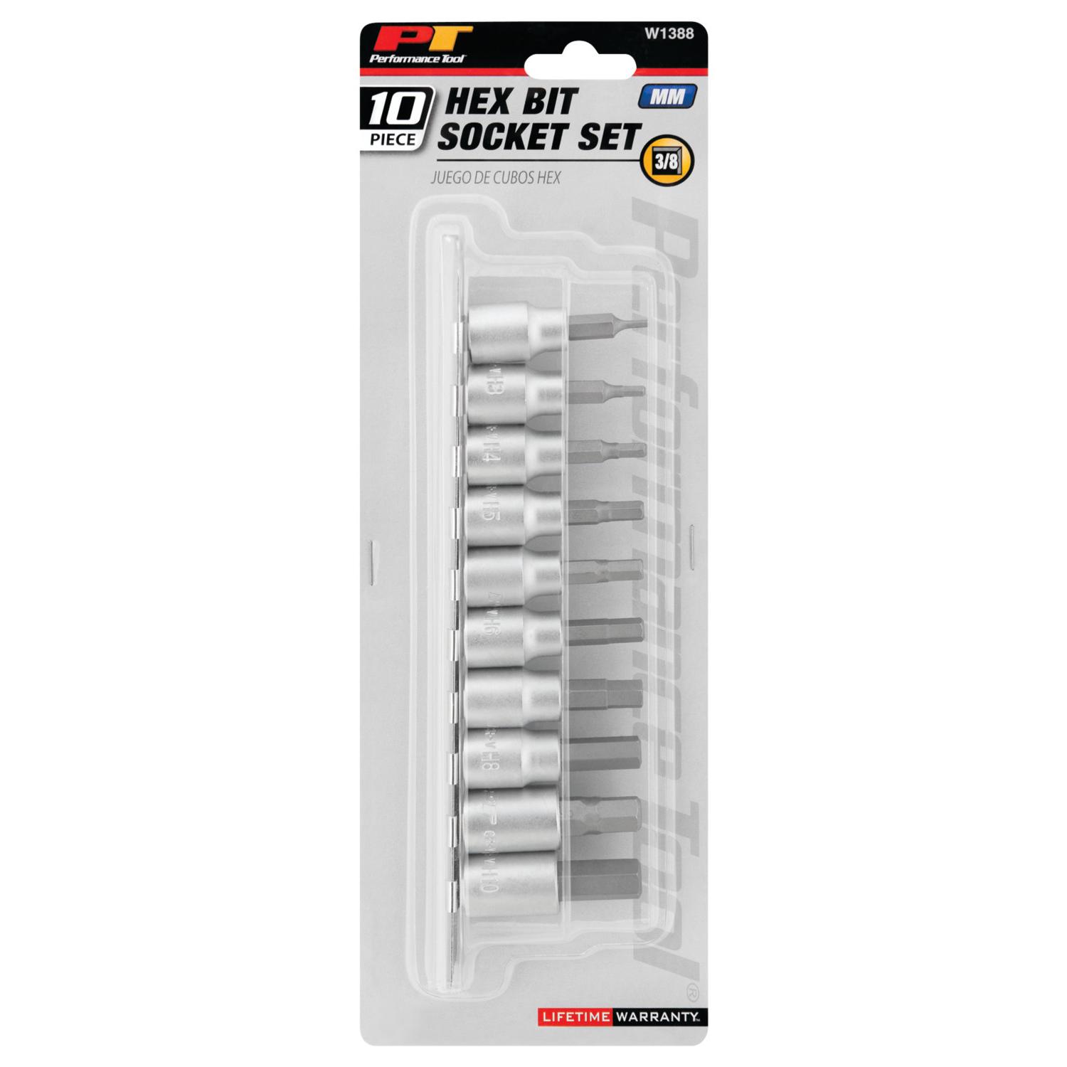 Performance Tool W1388 - Socket Set Performance Tool W1388 Socket Set product image 1 of 2