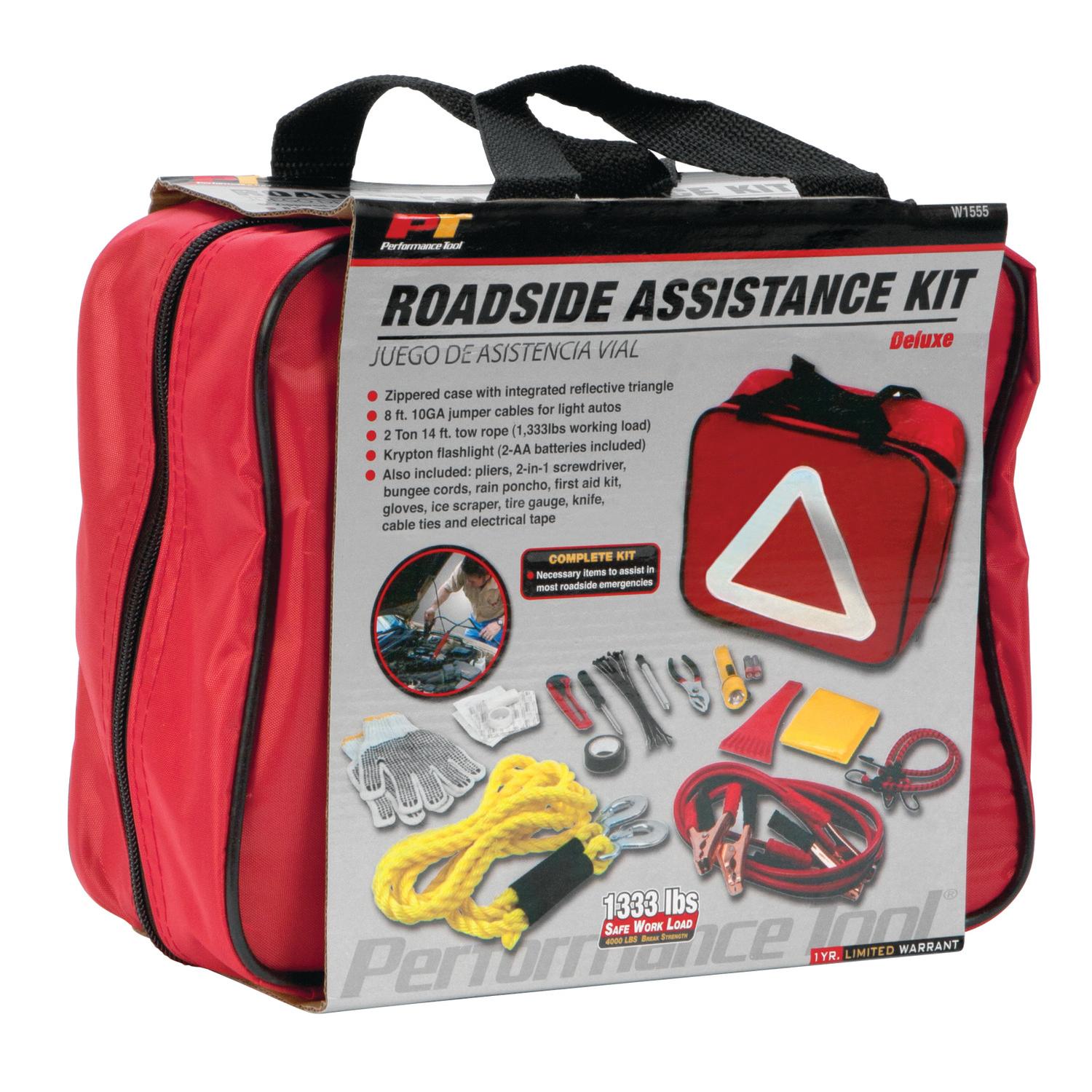 Performance Tool W1555 Roadside Kit product image 1 of 3
