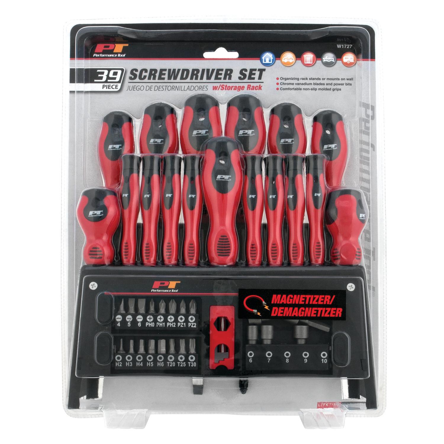 Performance Tool W1727 - Screwdriver Set Performance Tool W1727 Screwdriver Set product image 1 of 3