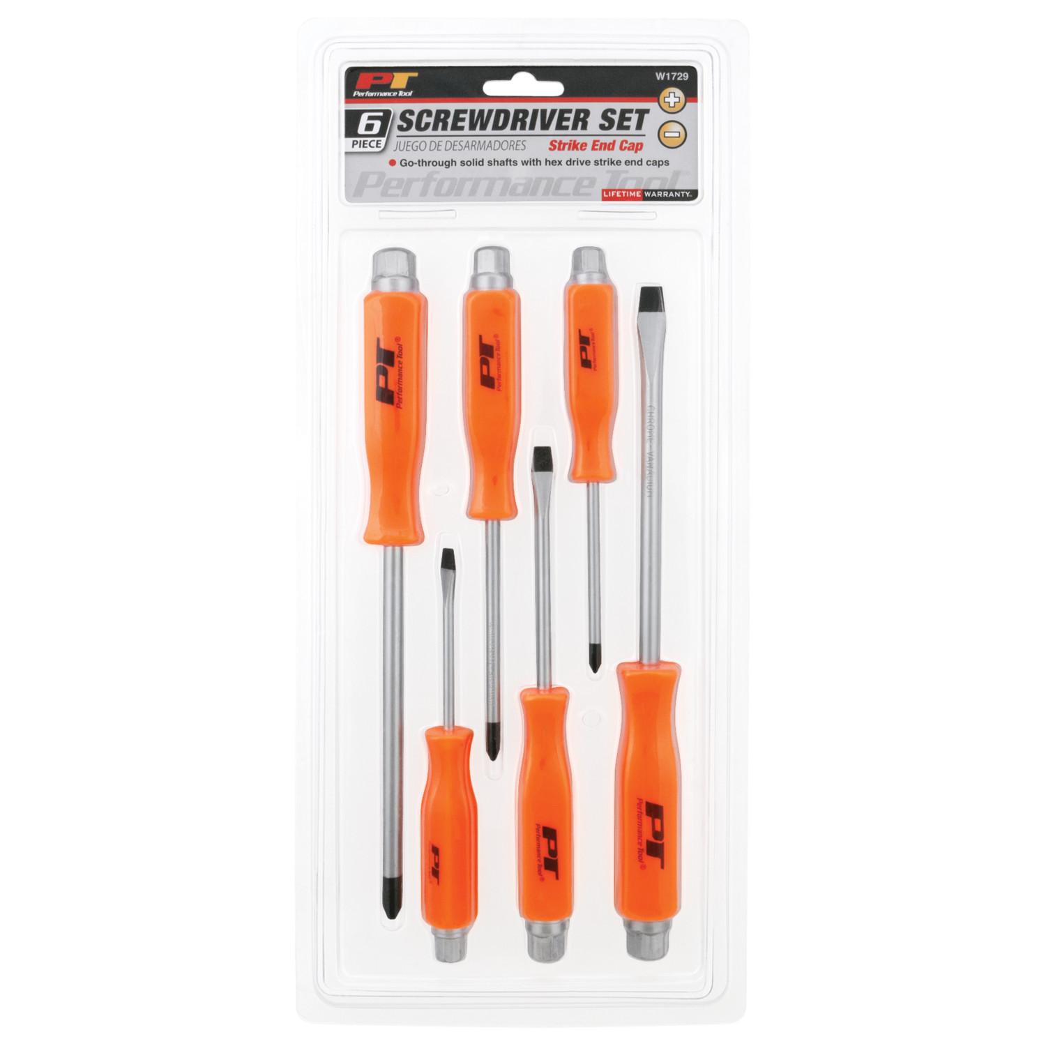 Performance Tool W1729 - Screwdriver Set Performance Tool W1729 Screwdriver Set product image 1 of 2
