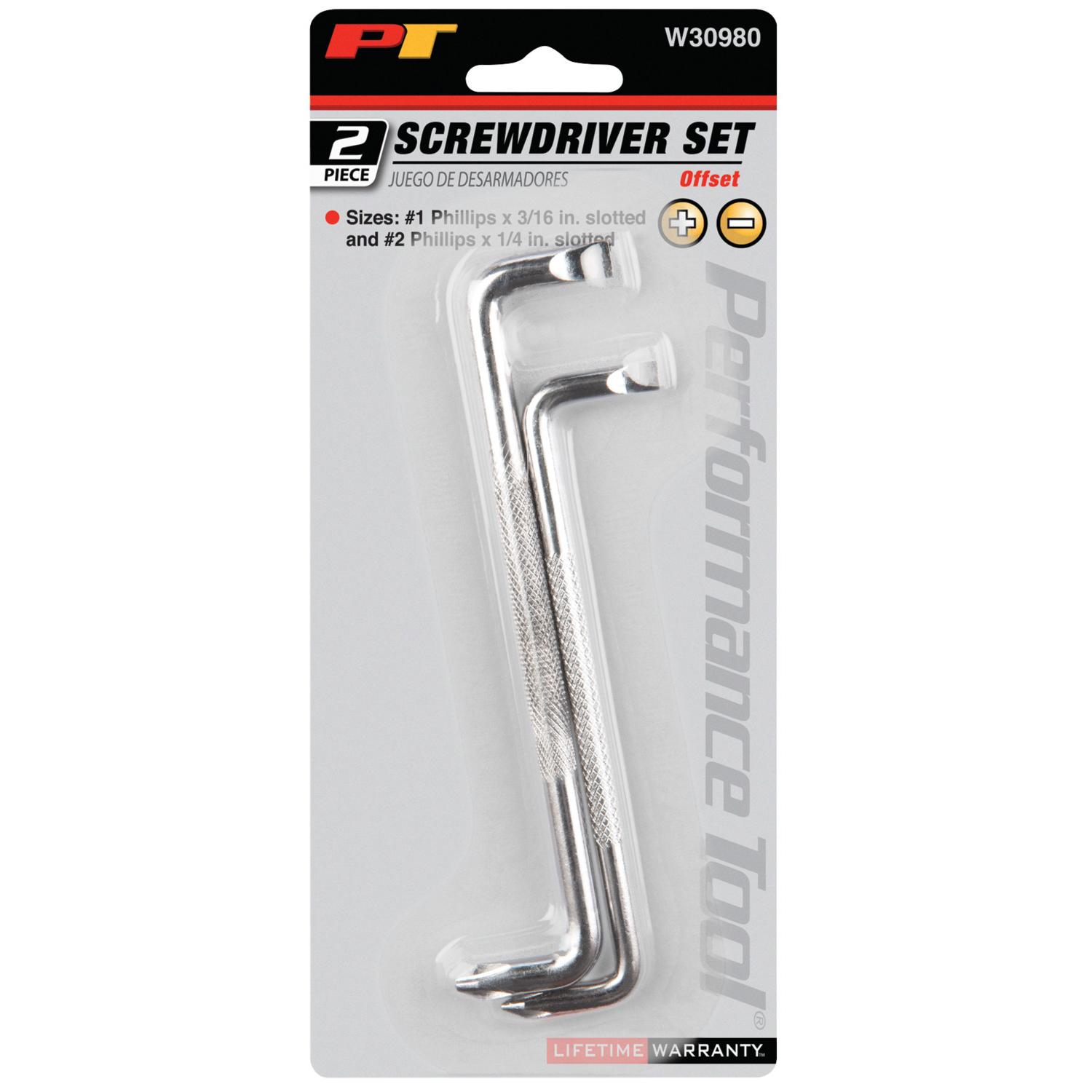 Performance Tool W30980 - Screwdriver Set Performance Tool W30980 Screwdriver Set product image 1 of 2