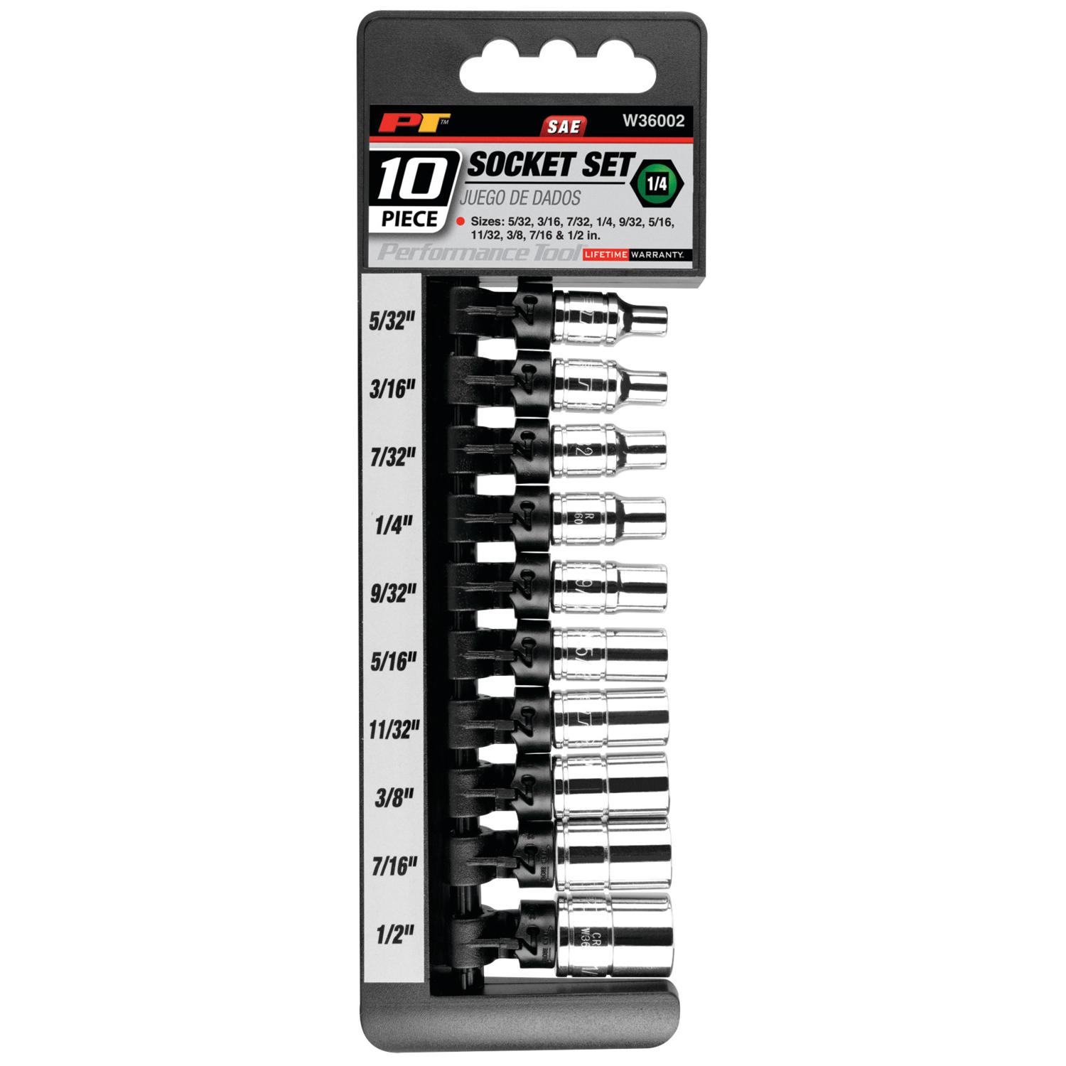 Performance Tool W36002 - Socket Set Performance Tool W36002 Socket Set product image 1 of 2