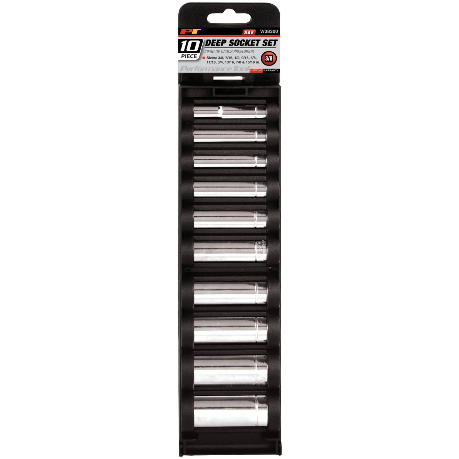 Performance Tool W38300 - Socket Set Performance Tool W38300 Socket Set product image 1 of 2