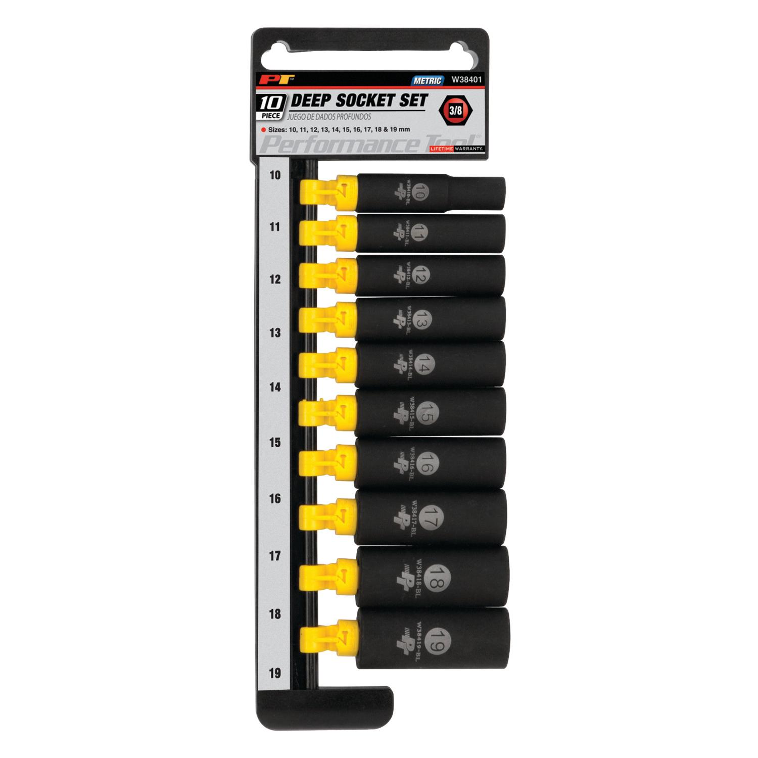 Performance Tool W38401 - Socket Set Performance Tool W38401 Socket Set product image 1 of 2
