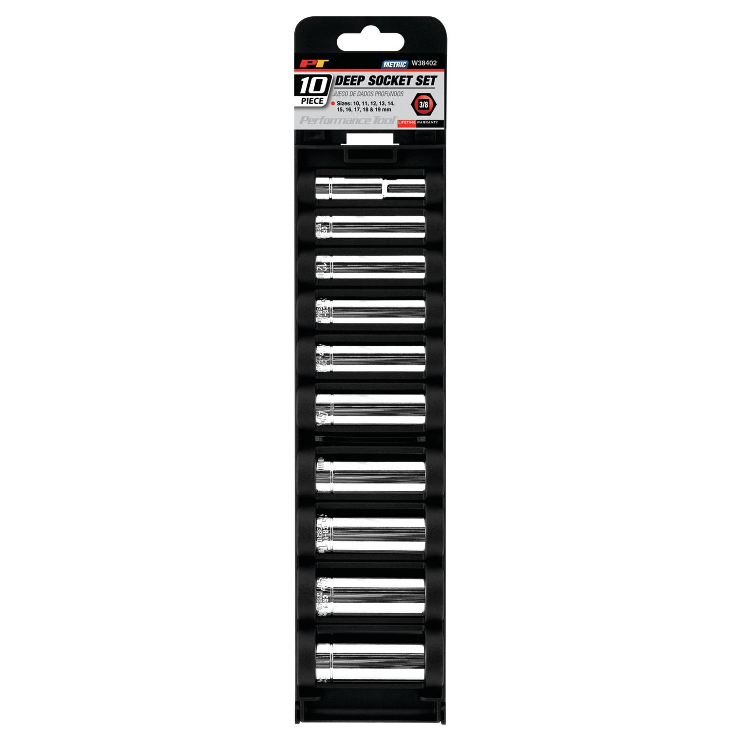 Performance Tool W38402 - Socket Set Performance Tool W38402 Socket Set product image 1 of 2