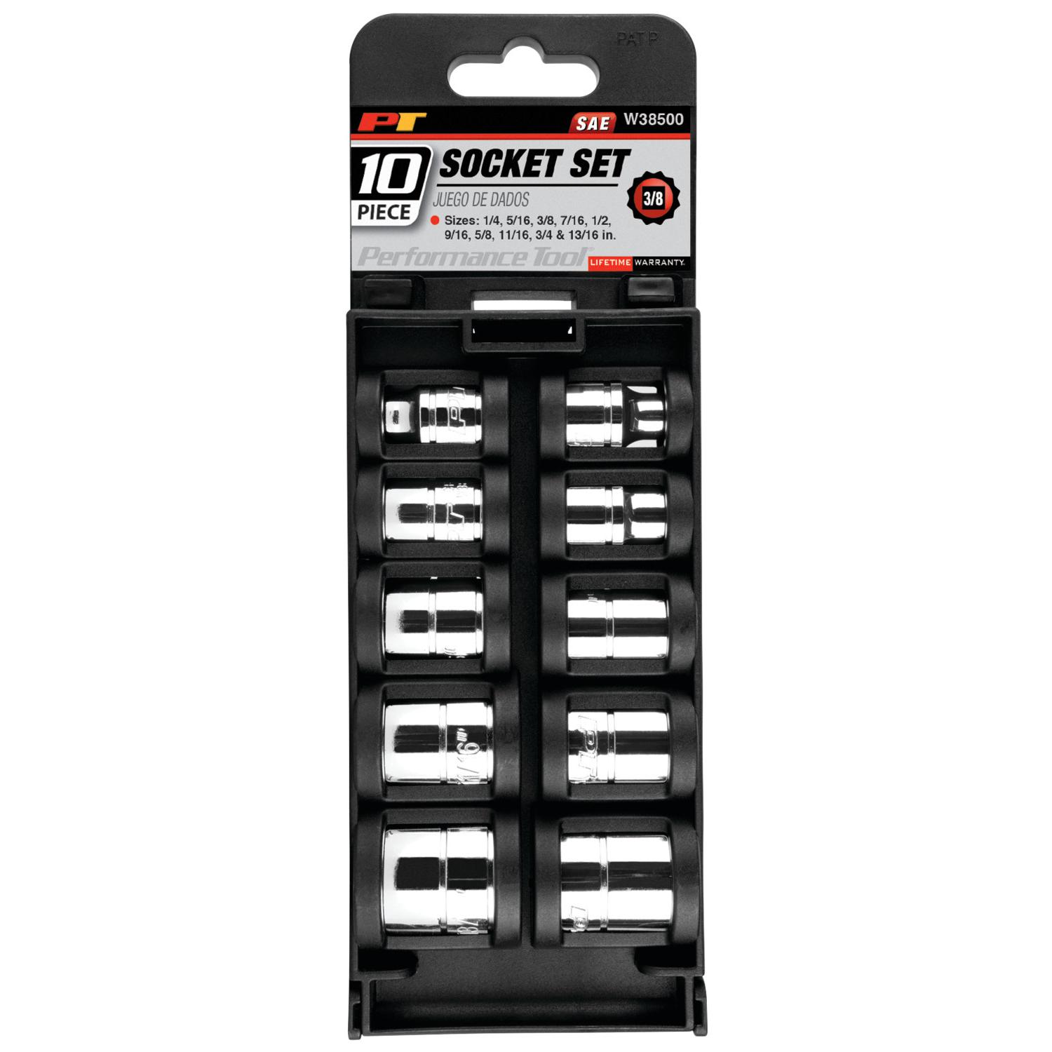 Performance Tool W38500 - Socket Set Performance Tool W38500 Socket Set product image 1 of 2