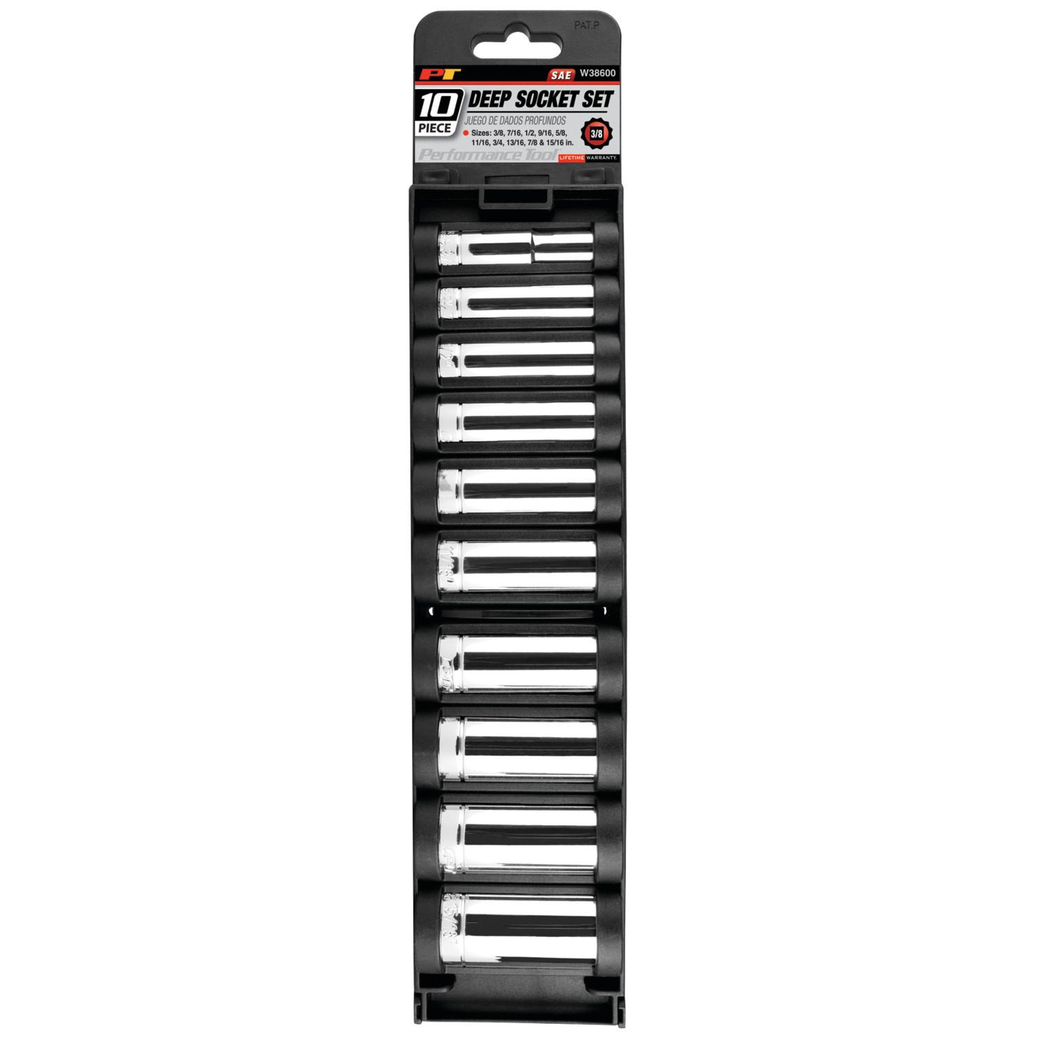 Performance Tool W38600 - Socket Set Performance Tool W38600 Socket Set product image 1 of 2
