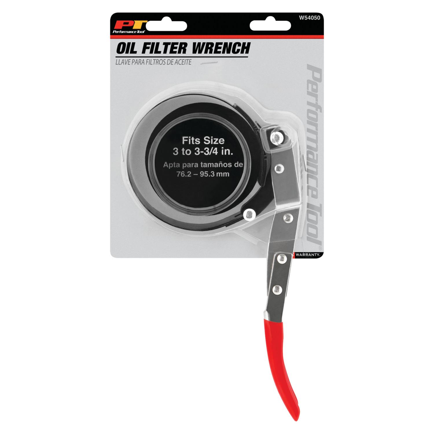 Performance Tool W54050 - Oil Filter Wrench Performance Tool W54050 Oil Filter Wrench product image 1 of 3