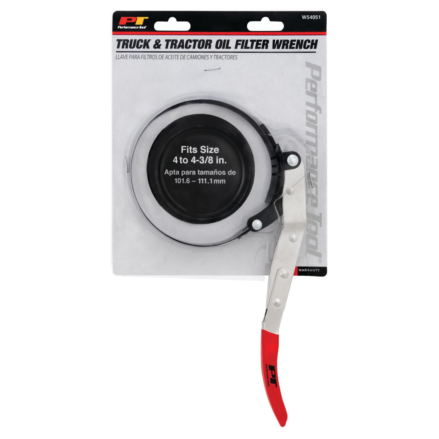 Performance Tool W54051 - Oil Filter Wrench Performance Tool W54051 Oil Filter Wrench product image 1 of 3