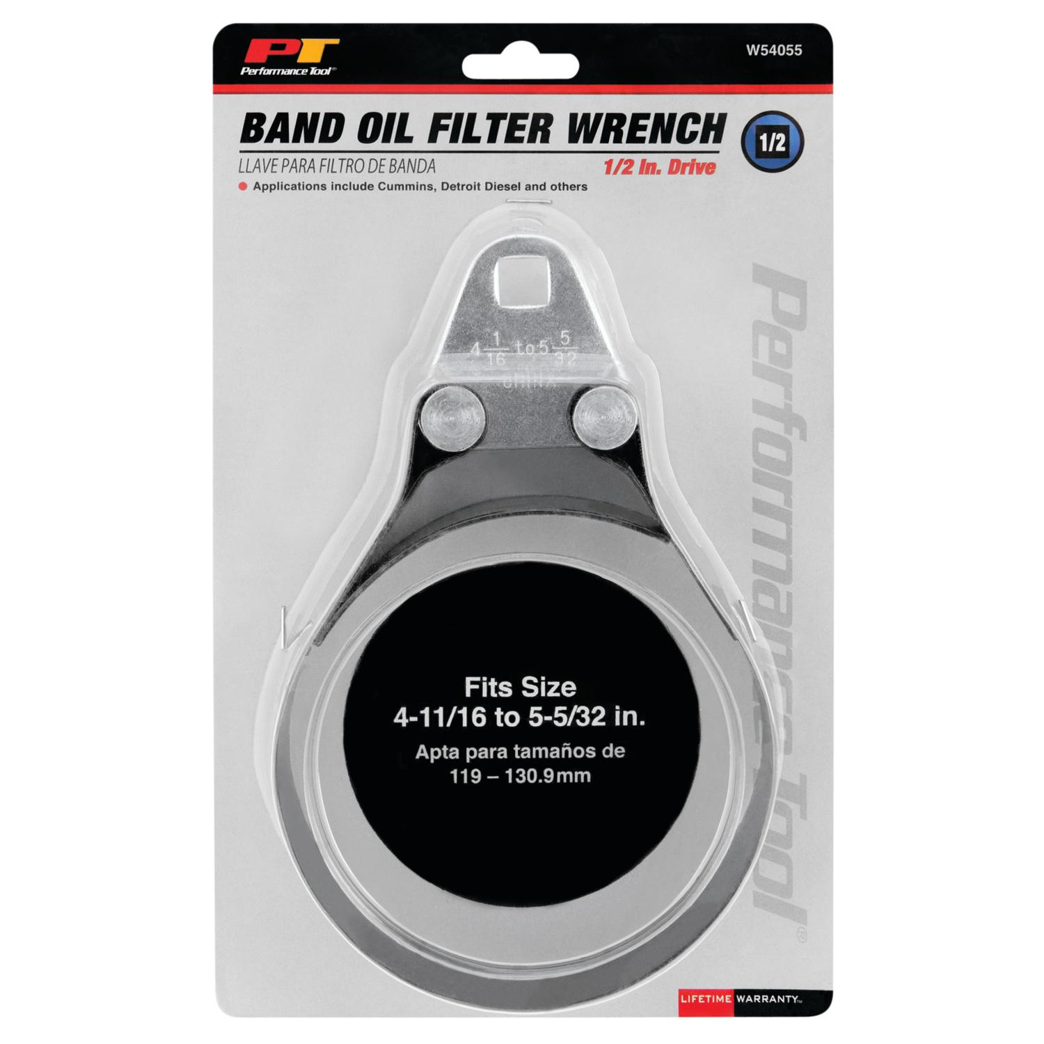 Performance Tool W54055 - Oil Filter Wrench Performance Tool W54055 Oil Filter Wrench product image 1 of 2