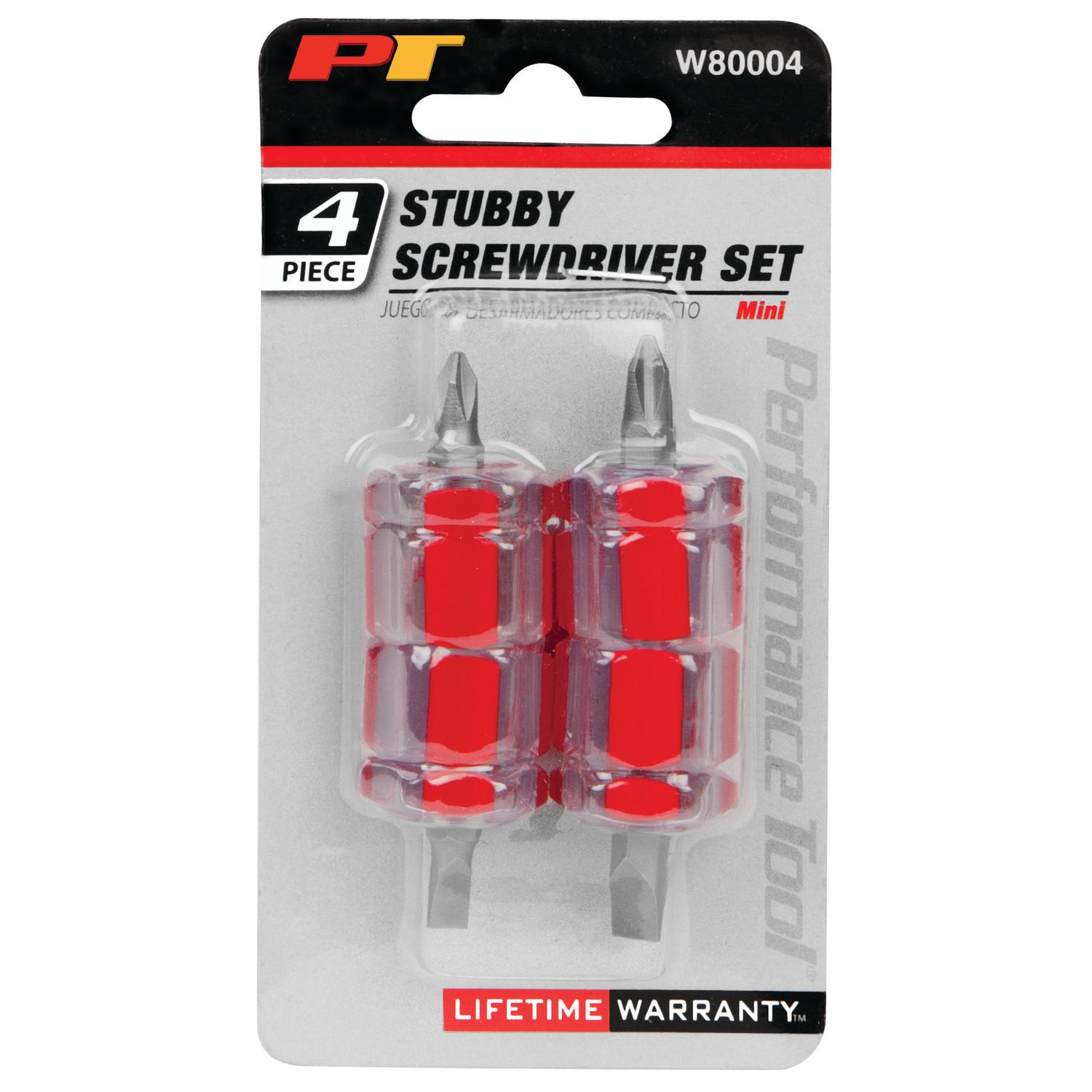 Performance Tool W80004 - Screwdriver Set Performance Tool W80004 Screwdriver Set product image 1 of 2