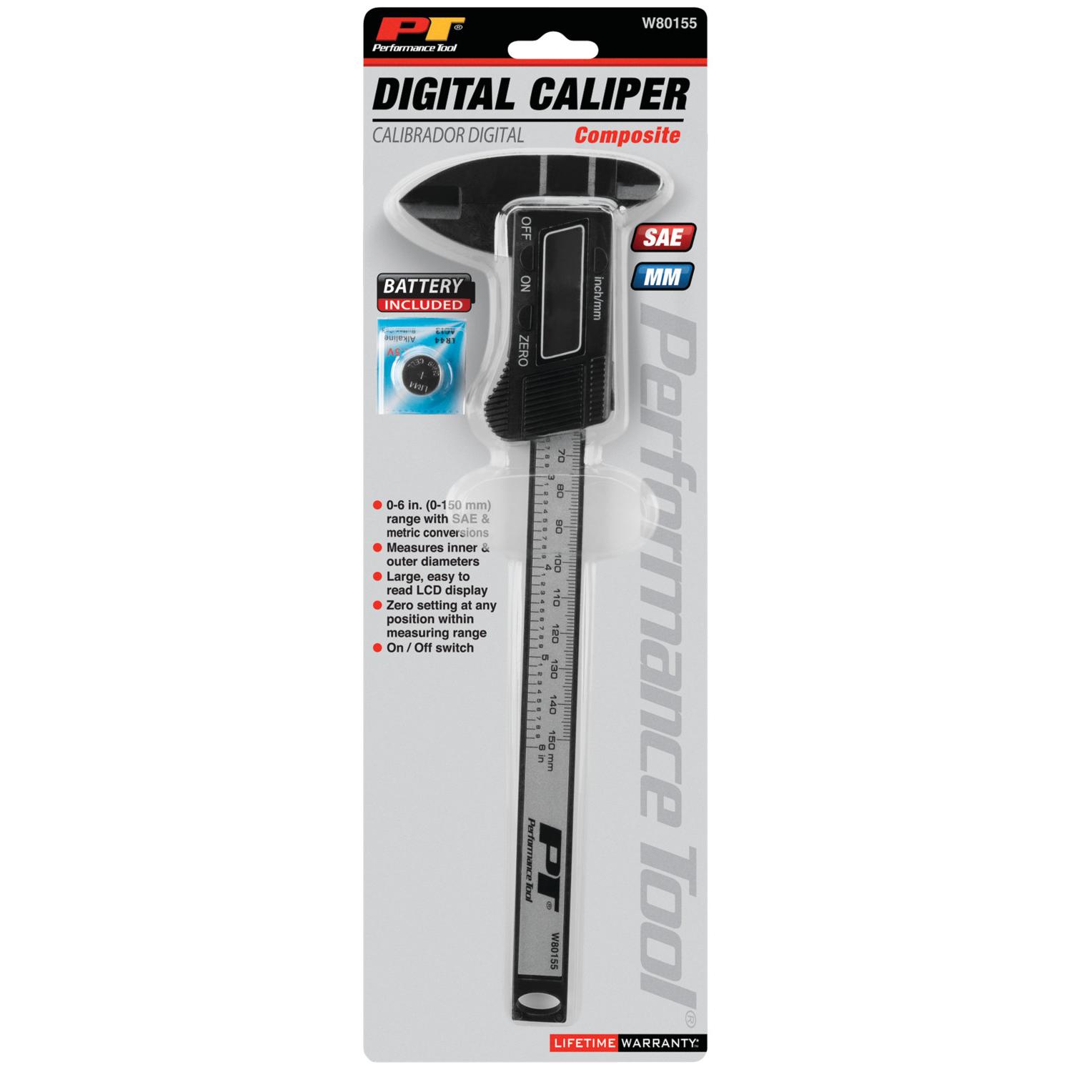 Performance Tool W80155 - Caliper Measuring Tool Performance Tool W80155 Caliper Measuring Tool product image 1 of 4