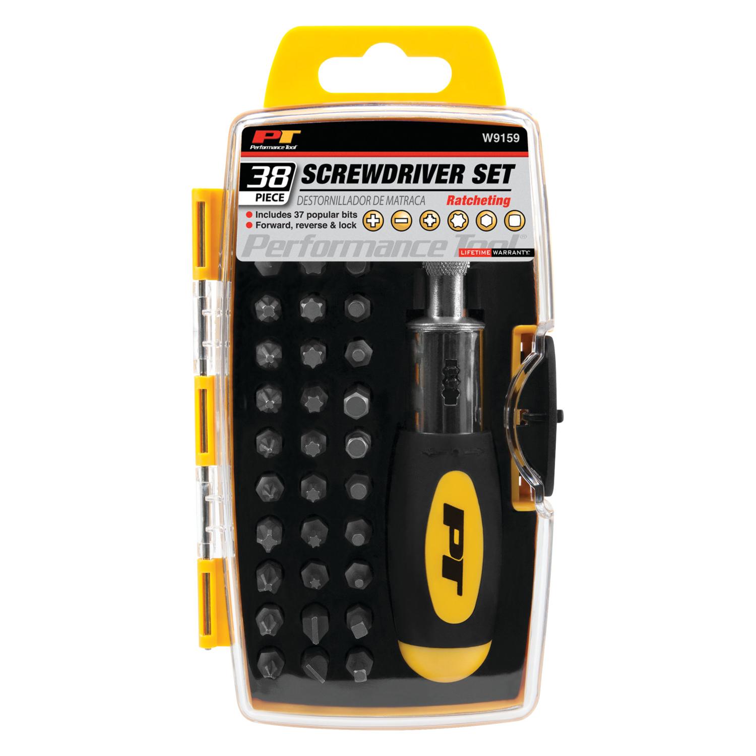 Performance Tool W9159 - Screwdriver Set Performance Tool W9159 Screwdriver Set product image 1 of 7