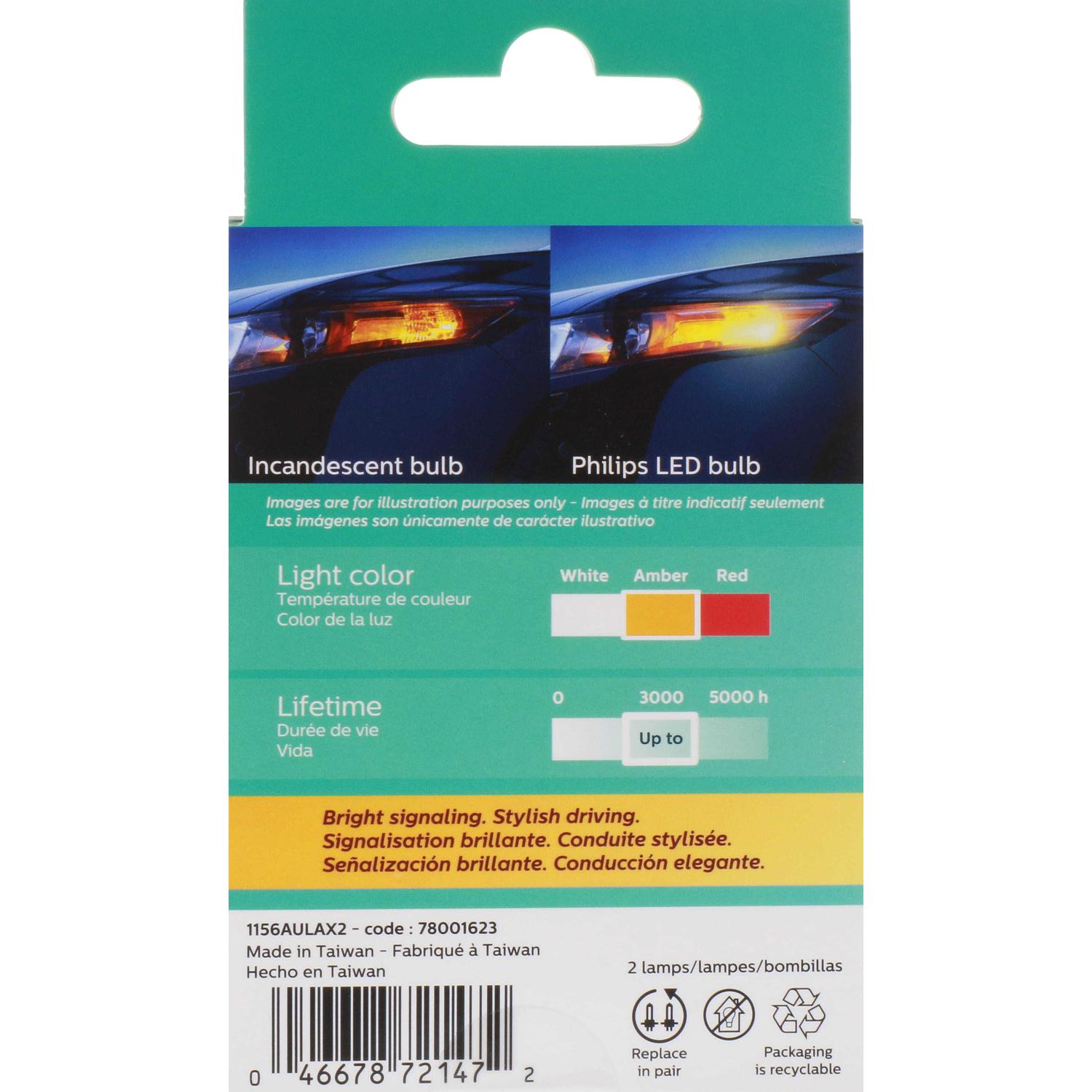 Philips 1156ALED - Multi Purpose Light Bulb Philips 1156ALED Courtesy Light Bulb product image 7 of 11