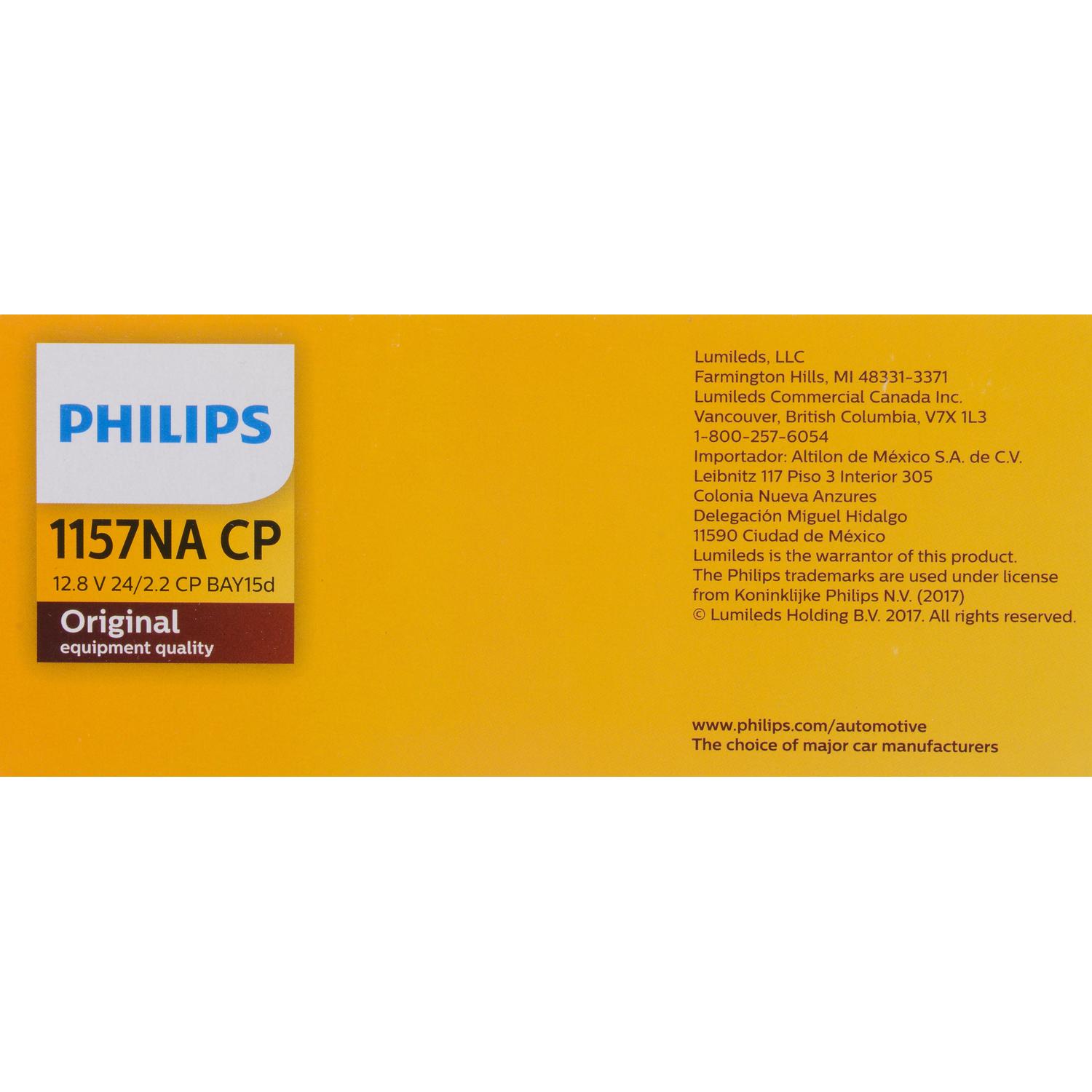 Philips 1157NACP Parking Light Bulb product image 6 of 10