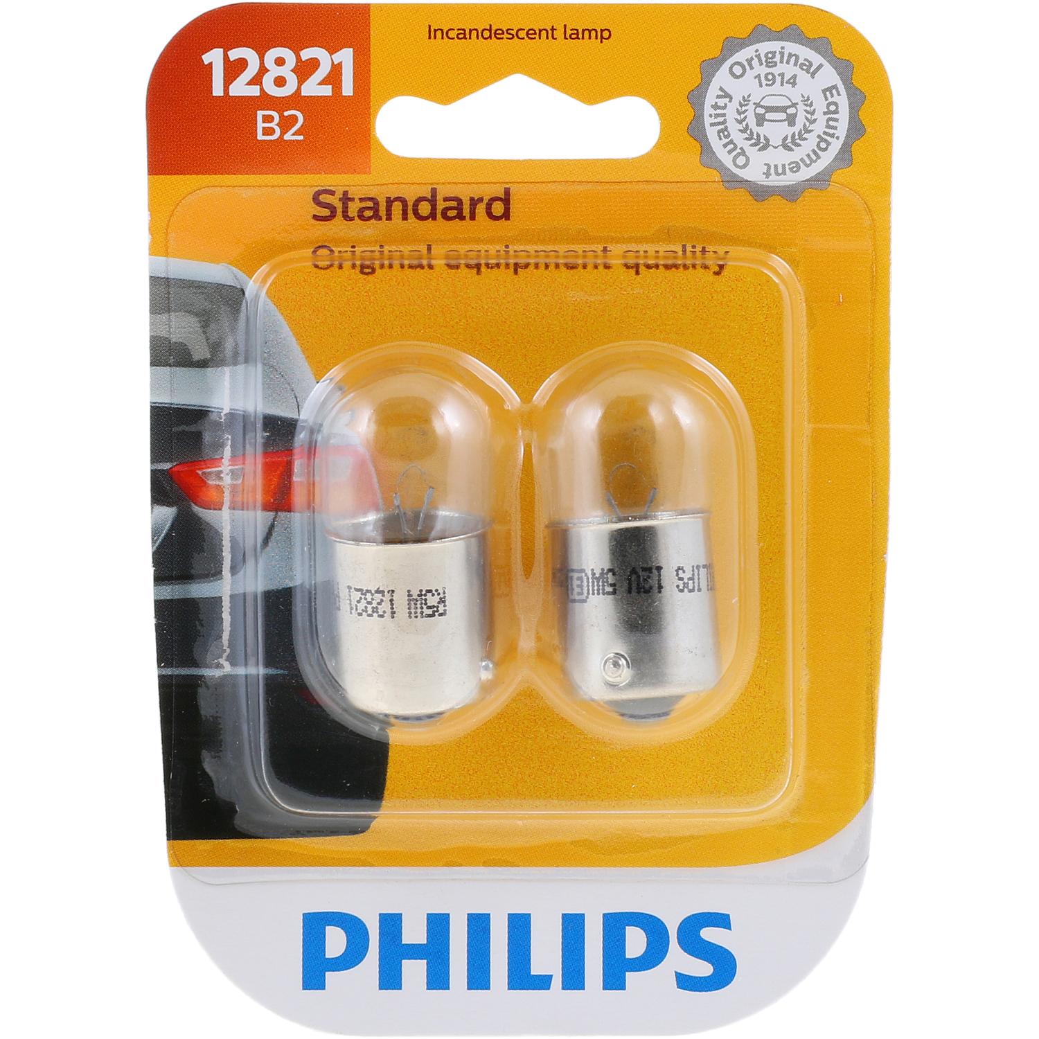 Philips 12821B2 - Multi Purpose Light Bulb Philips 12821B2 Back Up Light Bulb product image 7 of 10