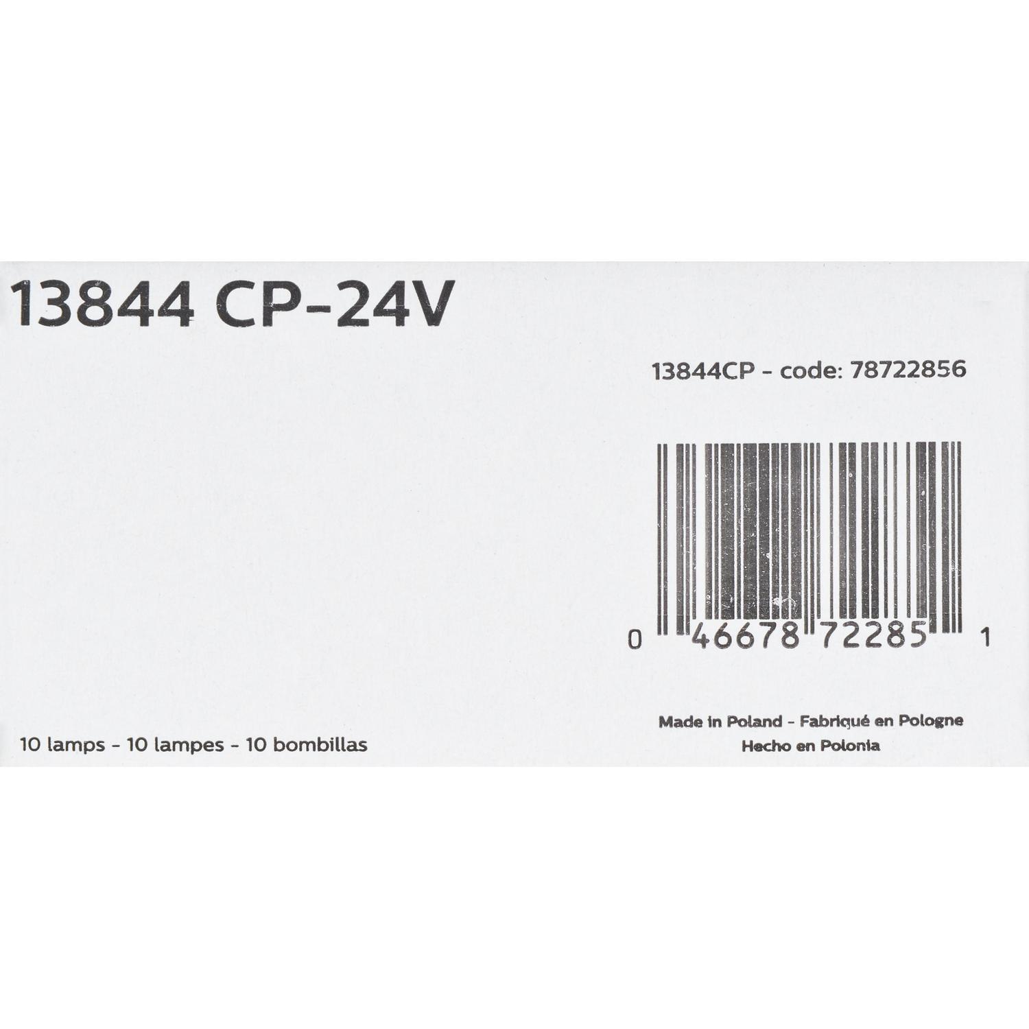 Philips 13844CP24V - Multi Purpose Light Bulb Philips 13844CP24V Multi Purpose Light Bulb product image 5 of 9