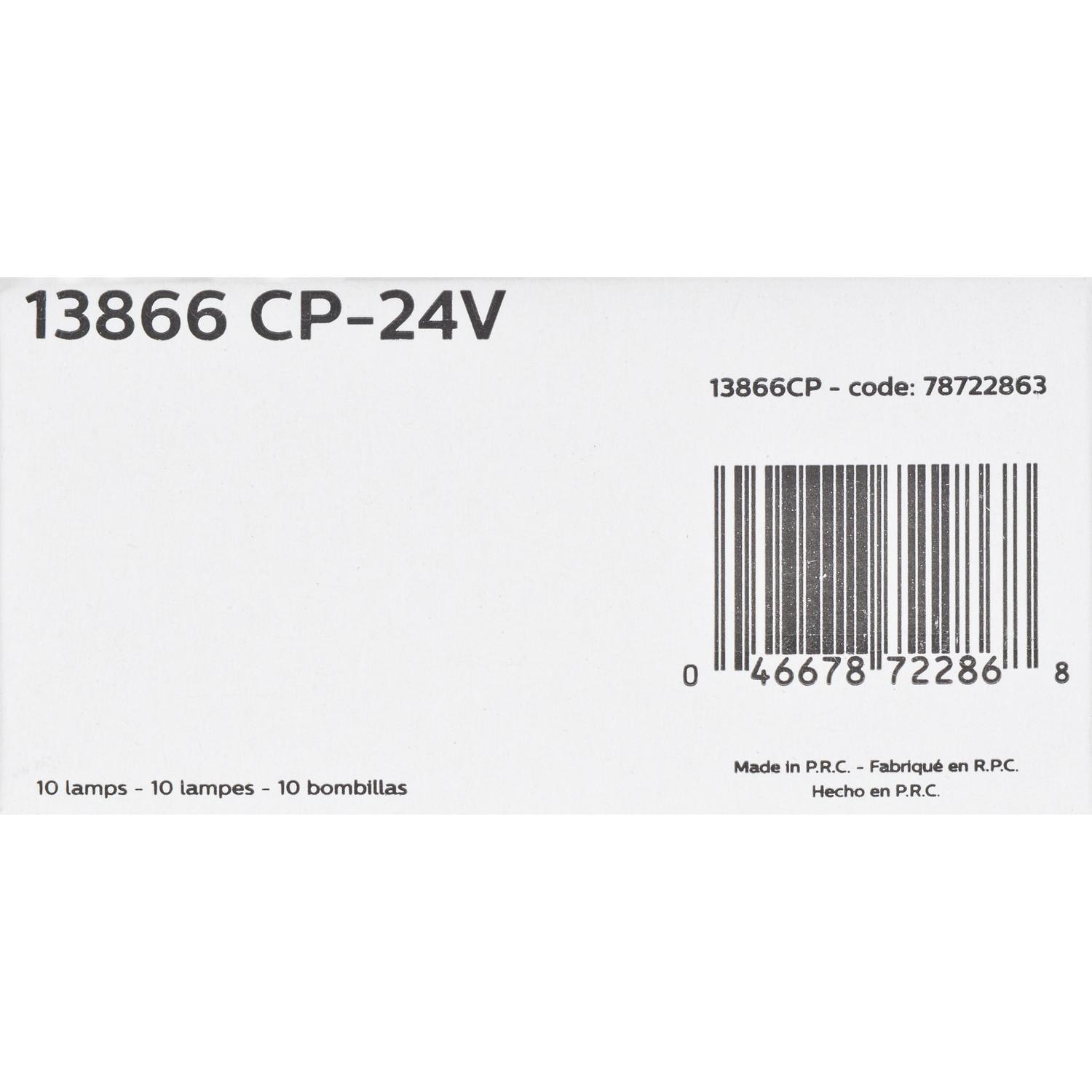 Philips 13866CP24V - Multi Purpose Light Bulb Philips 13866CP24V Multi Purpose Light Bulb product image 5 of 9
