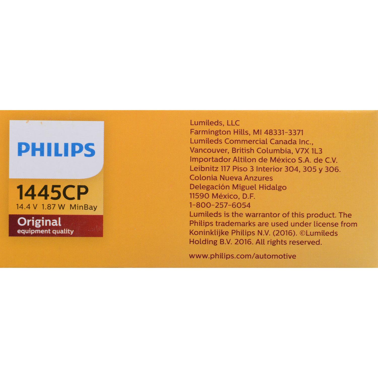 Philips 1445CP - Instrument Panel Light Bulb Philips 1445CP Ash Tray Light Bulb product image 5 of 9